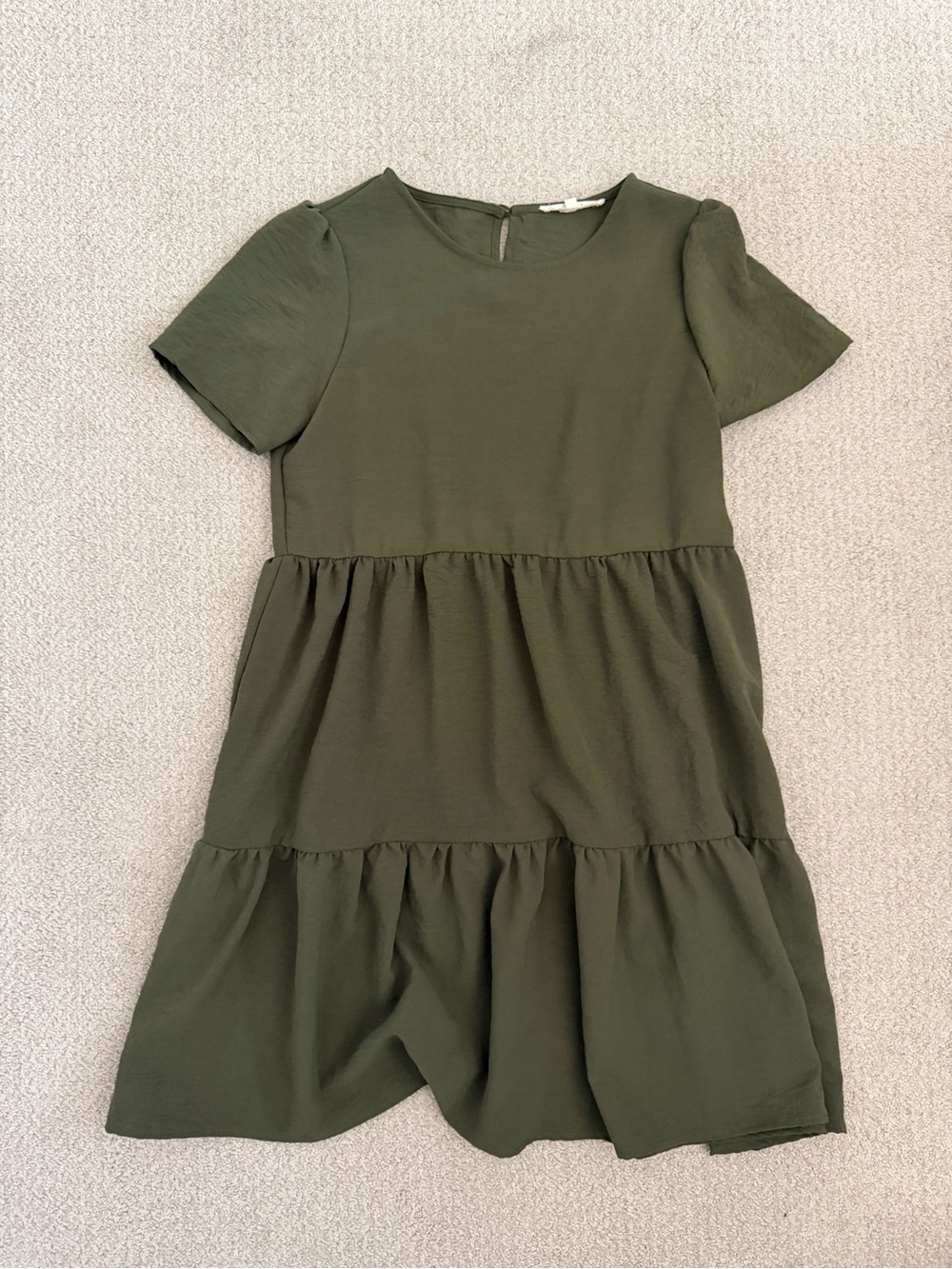 Copper Key olive green dress, size XS